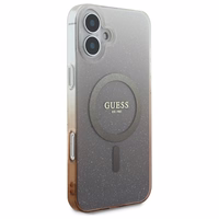 Guess IML spīdumu pārejas Magnētiskais iPhone 16 viedtālruņa apvalks – brūns