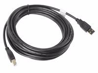 Lanberg CA-USBA-10CC-0050-BK USB cable USB 2.0 5 m USB B melns