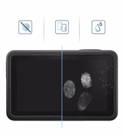 Tech-Protect Glass Fit+ 2 komplekti aizsargstiklu DJI Osmo Action 5 Pro – caurspīdīgs