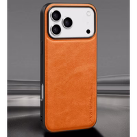 Maciņš X-Level "Earl III Collection" Apple iPhone 17 oranžs
