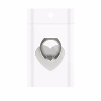 Gredzena turētājs HEART - sudraba