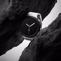 Ringke Slim 2 komplekts viedtālruņa apvalks Samsung Galaxy Watch 8 44mm - caurspīdīgs-melns