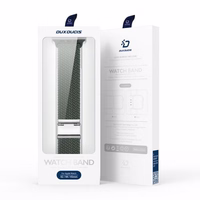 Siksniņa Dux Ducis Mixture II Series Apple Watch 38/40/41mm Olive Green