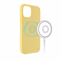 HAMA MAGCASE FINEST SENSE maciņš IPHONE 12/12 PRO dzeltens 00196794