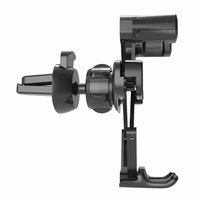 Wozinsky gravitācijas automašīnas tālruņa turētājs melns (WCHBK7)