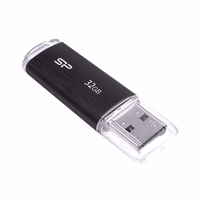 Silicon Power Ultima U02 USB flash drive 32 GB USB Type-A 2.0 melns