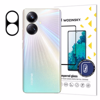 Wozinsky pilns kameras stikls rūdītais stikls Realme 10 Pro+ 9H kamerai