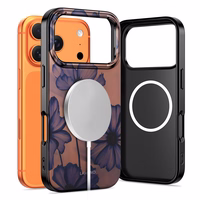 Tech-Protect Lamano MagSafe maciņš iPhone 17 Pro brūni violets