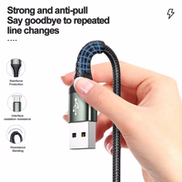 JELLICO kabelis B12 Micro USB 3.1A 2M Melns