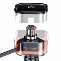 USAMS Auto lādētājs ar satīšanas kabeli 1xUSB-C+1x Lightning C41 PD 30W Fast Charge melns CC219CC01 (US-CC219)