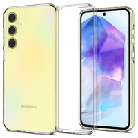 Spigen Liquid Crystal viedtālruņa apvalks Samsung Galaxy A55 5G - caurspīdīgs