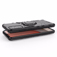 Ring Armor viedtālruņa apvalks ar statīvu Samsung Galaxy A72 4G melns