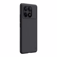 Nillkin Super Frosted Shield Pro viedtālruņa apvalks Xiaomi Redmi K70E/Poco X6 Pro 5G (melns)