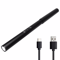 Svensson Desk lampa/flashlight 2in1 AMSTERDAM magnetic-detatchable 8W melns