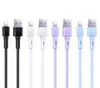 KABELIS REMAX LEYA SERIES RC-C093 2,4A USB/LIGHTNING balts