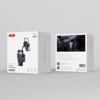 XO auto turētājs C140 melns uz krūzes turētāja