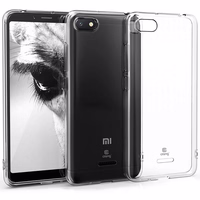 Crong Crystal Slim Cover - aizsargājošs maciņš Xiaomi Redmi 6A (clear)