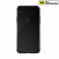 Just Mobile Tenc Air maciņš iPhone Xs / X (Crystal melns)