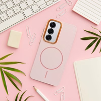 FRAME MAG COVER viedtālruņa apvalks saderīgs ar MagSafe SAMSUNG A07 rozā