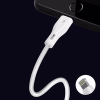 Dudao USB / Lightning 3A 1m balts kabelis (L2L 1m balts)