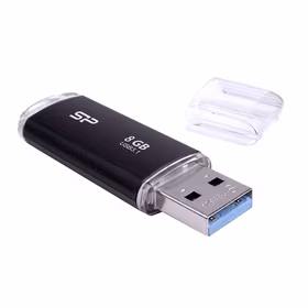 Silicon Power 8GB Blaze B02 USB flash drive USB Type-A 3.2 Gen 1 (3.1 Gen 1) melns