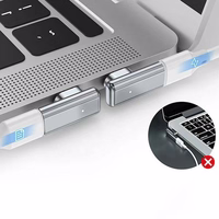 Beline Magnētiskais adapteris USB-C 100W DAC BLNAM01 sudraba