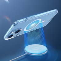 Dux Ducis Clin magnētiskais viedtālruņa apvalks iPhone 14 Plus savietojams ar MagSafe caurspīdīgs