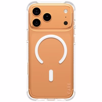 CARE by PanzerGlass Modes Samba apvalks ar baltu Magnētisko iPhone 17 Pro Max - Caurspīdīgs