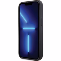 Guess GUHMP13XPSAHMCK iPhone 13 Pro Max 6.7" melns/melns hardcase Saffiano MagSafe