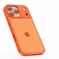 Tech-Protect MagMat maciņš iPhone 17 Pro oranžs matēts