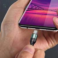 USAMS Kabelis pīts U55 2A micro USB zaļš 1m SJ450USB02 (US-SJ450)