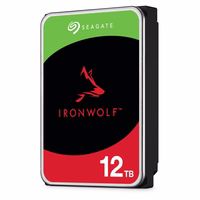 Seagate IronWolf internal hard drive 12 TB 256 MB 3.5" Serial ATA III (ST12000VN0008)