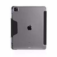 STM OPP – maciņš iPad Air 13" M3 (2025) / M2 (2024) (melns)