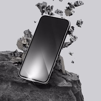 Forcell Aizsargstikls (m) - iPhone XR / 11 melns (m)