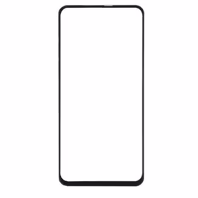 Outer Screen Glass Saderīgs ar Samsung A606 A60 2019 Melns HQ