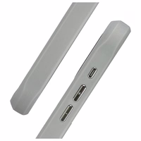 Nimmy Brilles Foršs Kaķis viedtālruņa apvalks iPhone 15 Pro - pelēks