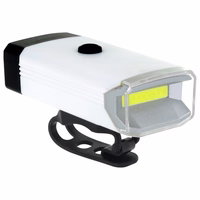 Setty velosipēdu lukturu komplekts priekšējais balts + aizmugurējais melns LR-02