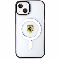 Ferrari FEHMP14MURKT iPhone 14 Plus 6.7" caurspīdīgs/caurspīdīgs cietais apvalks Outline Magnētiskais