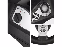 NanoRS RS700 Gaming Controller melns, sudraba USB Steering wheel Analogue / Digital Android, PC, PlayStation 4, Playstation 3, Xbox One.