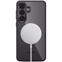 Tech-Protect Magmat MagSafe Maciņš for Samsung Galaxy S26+ - caurspīdīgs melns