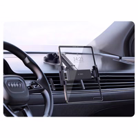 Tech-Protect V4 automašīnas planšetdatora turētājs pie paneļa - melns