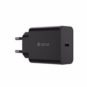 Devia wall lādētājs Rocket PD 45W 1x USB-C balts + kabelis USB-C - USB-C