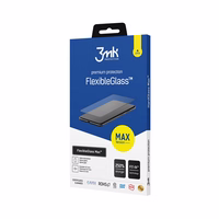 3mk FlexibleGlass Max melns Hybrid Stikls for Samsung Galaxy A34 5G