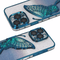 Tel Protect Butterfly ūdens viedtālruņa apvalks Iphone 13 Pro zils