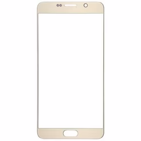 Outer Screen Glass Saderīgs ar Samsung N920 Note 5 Zeltains HQ