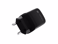 NATEC RIBERA GAN CHARGER 1X USB-A + 1X USB-C 30W melns