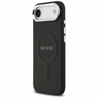 Guess Classic Logo Magnētiskais viedtālruņa apvalks iPhone Air - melns