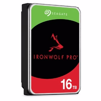 Seagate IronWolf Pro internal hard drive 16 TB 256 MB 3.5" Serial ATA III (ST16000NT001)