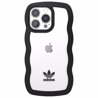 Adidas OR Viedtālruņa apvalks Wavy iPhone 13 Pro /13 6.1" melna-caurspīdīga/melna-caurspīdīga 51900