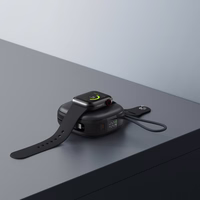 Portatīvais lādētājs saderīgs ar MagSafe Forcell F-Energy F10K5 PD3.1 QC3.0 3A 22,5W 10000 mAh saderīgs ar Apple Watch melna